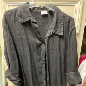 Black Linen Jacket or Shirt